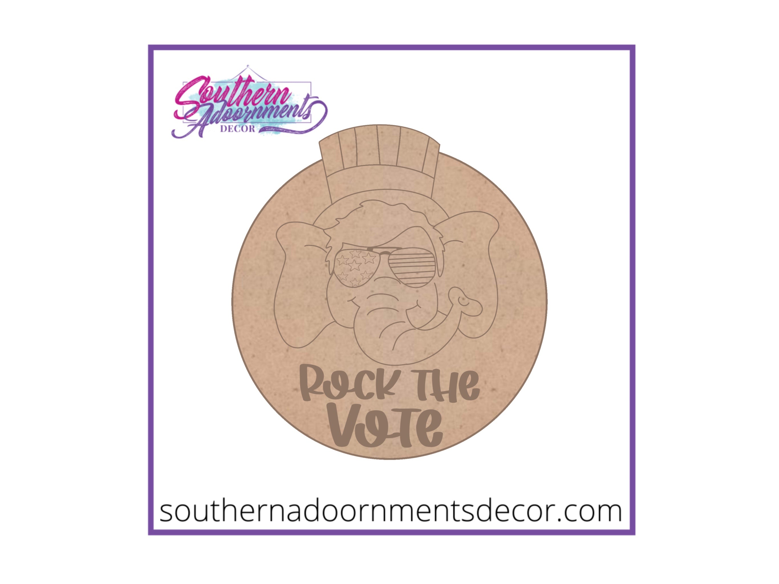 Rock The Vote BLANK