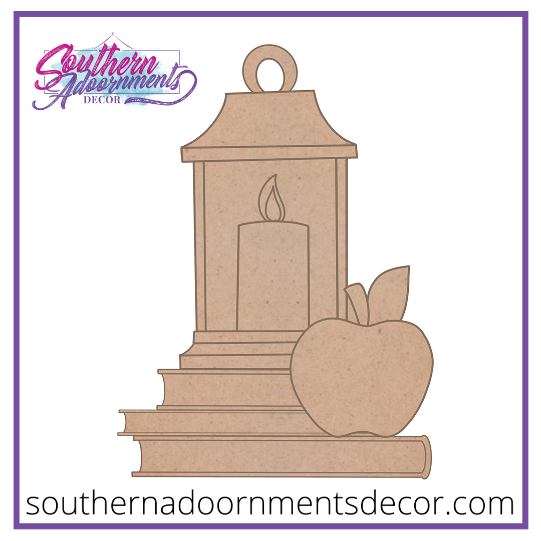 School Lantern Blank