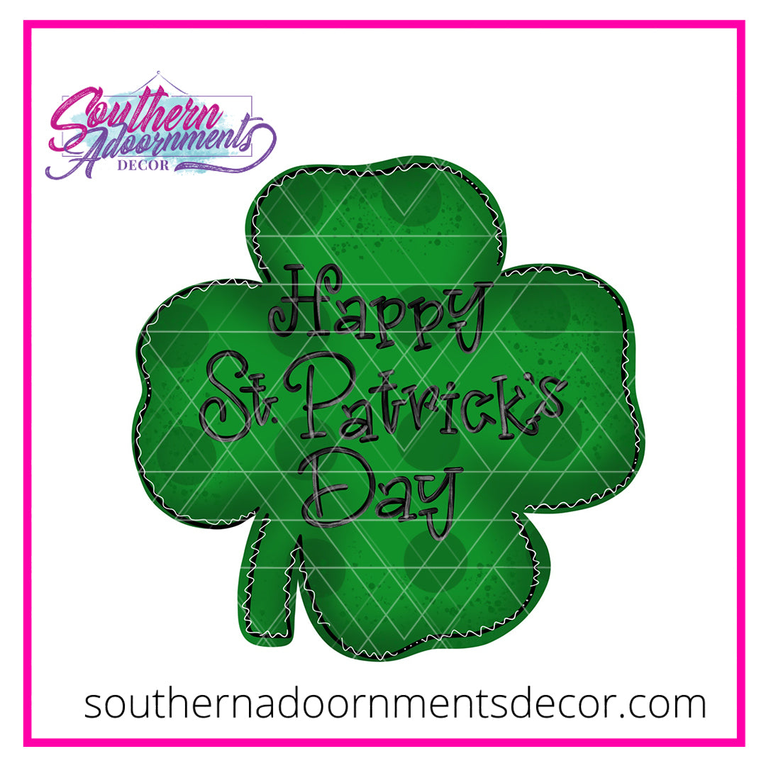 Shamrock Wooden Blank