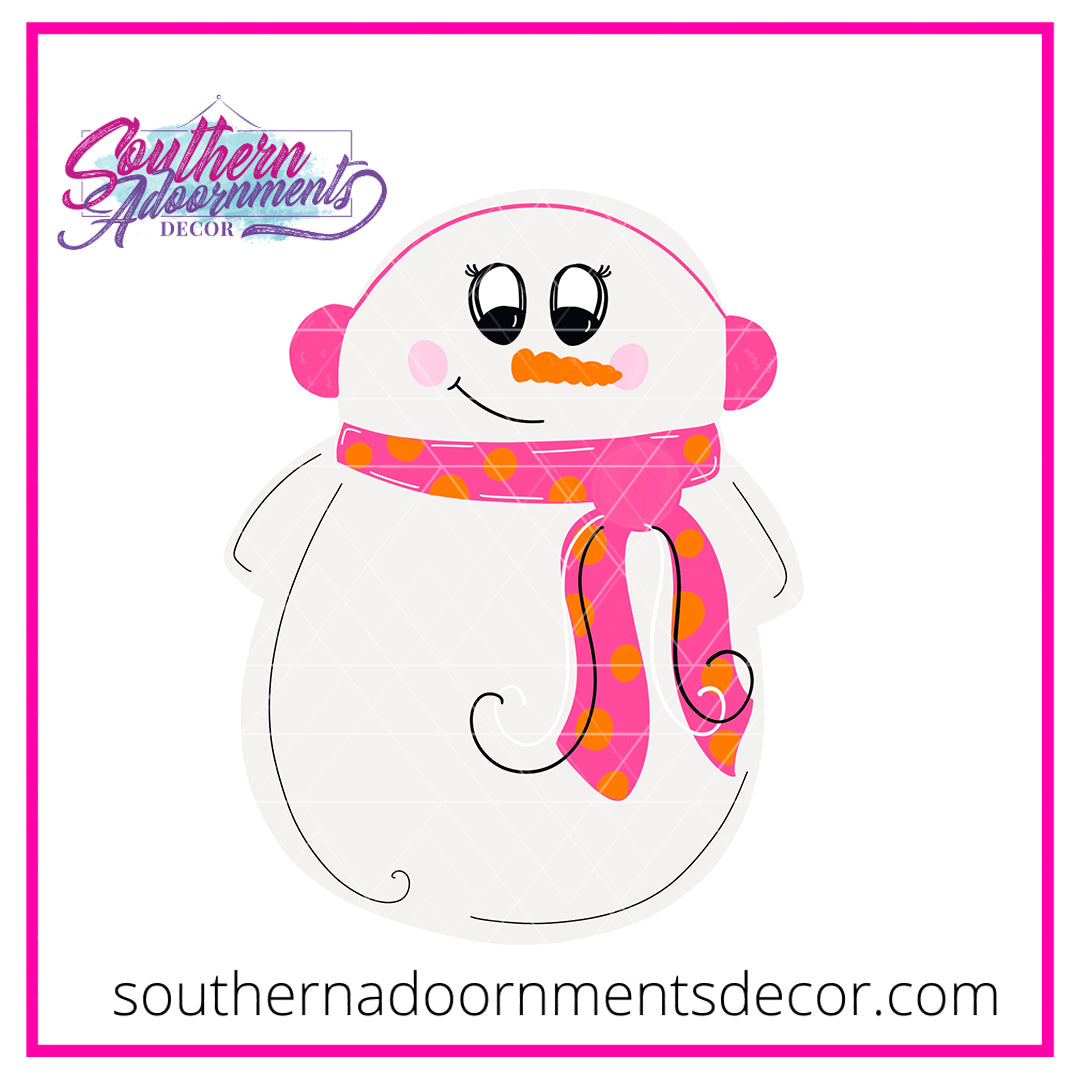 Snow Lady Blank