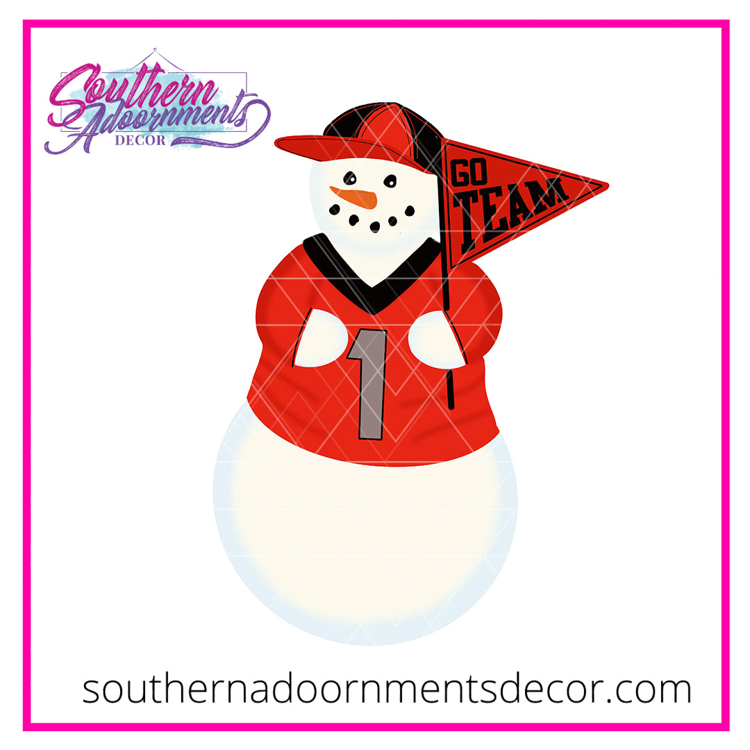 Snow Sports Fan Blank