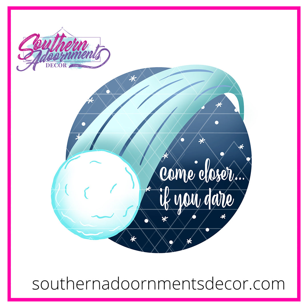 Snowball Fight Blank