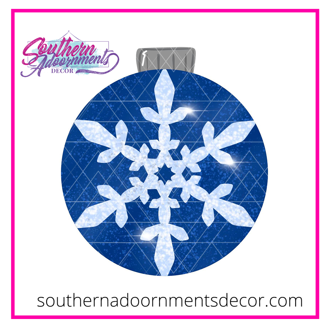 Snowflake Ornament BLANK