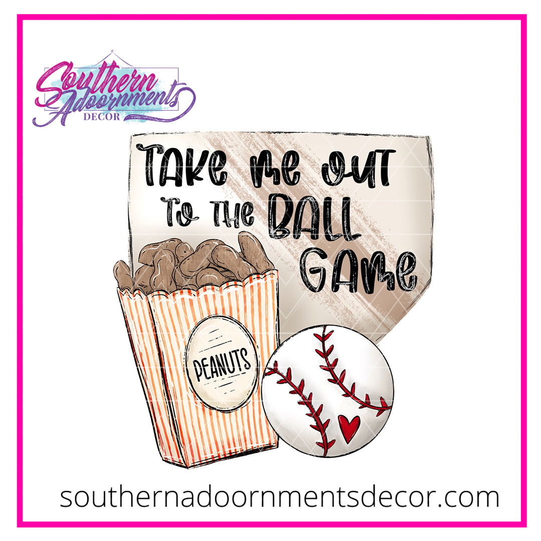 Take Me Out to the Game Blank