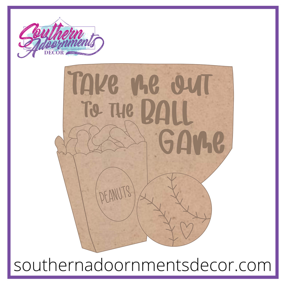 Take Me Out to the Game Blank