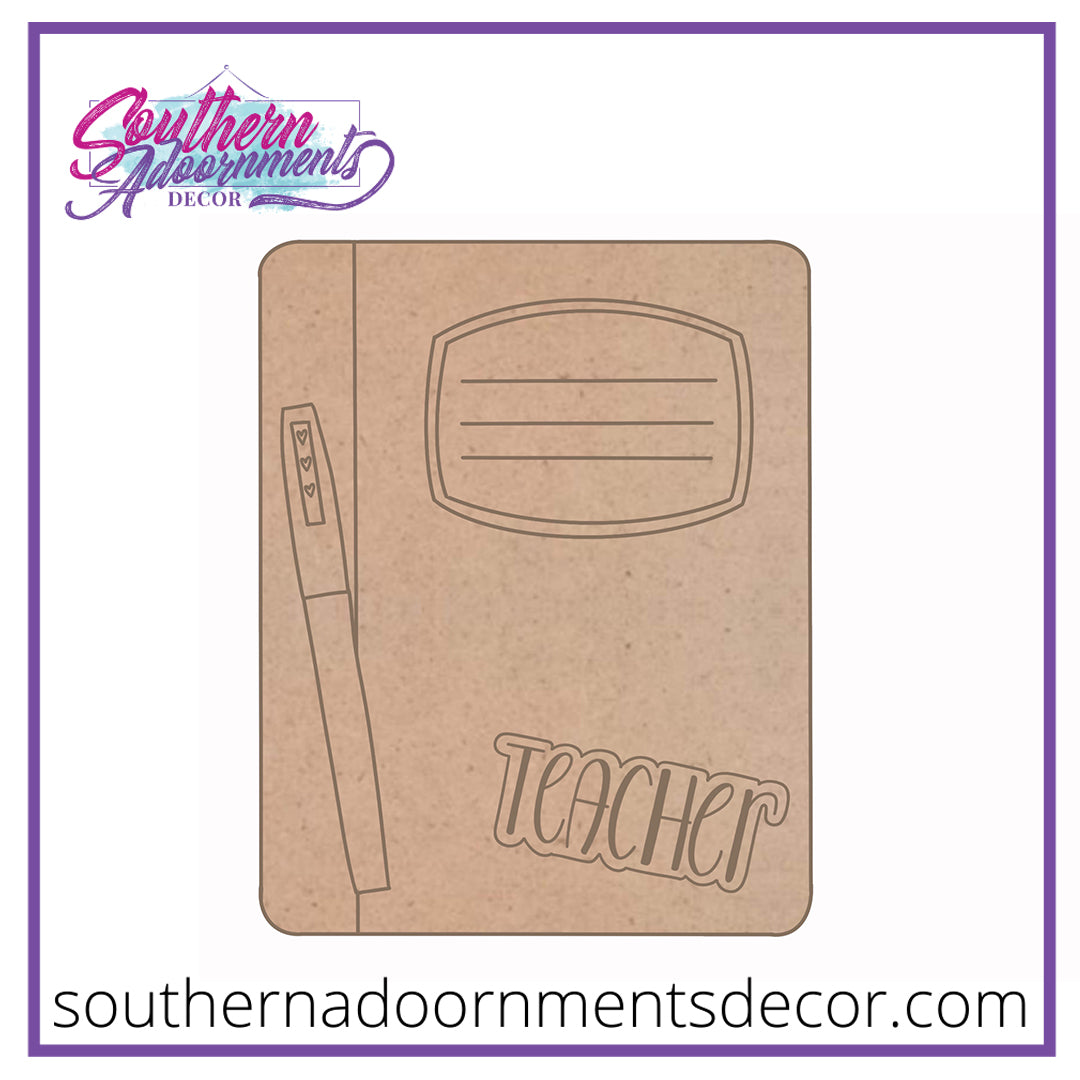 Teacher Composition Notebook Blank