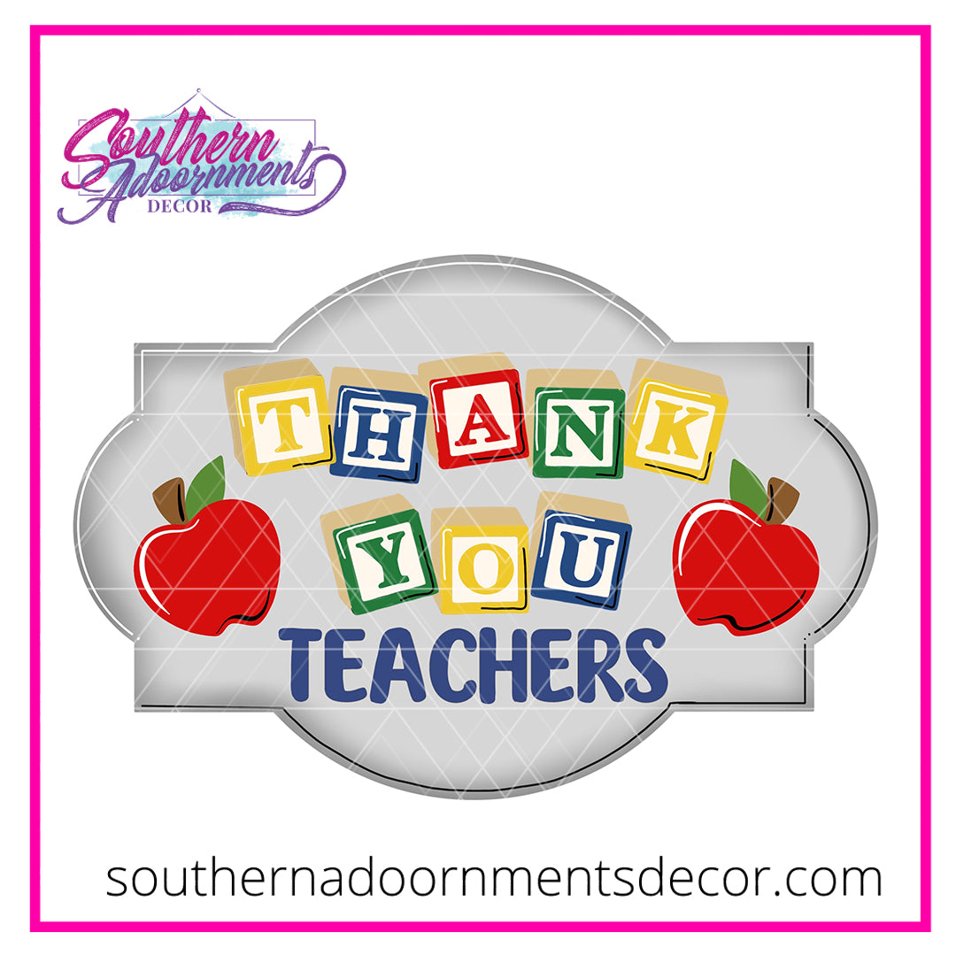 Thank You Teacher Blank