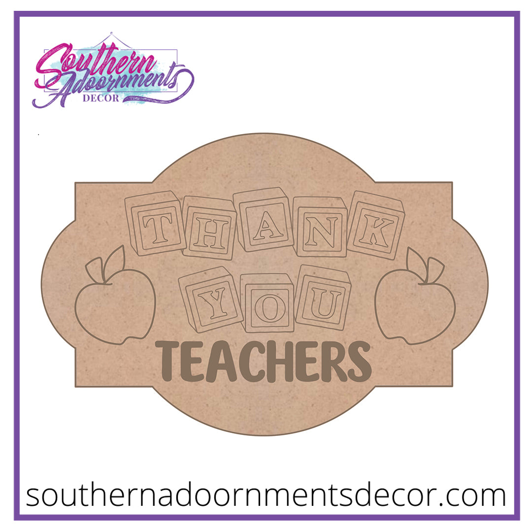 Thank You Teacher Blank