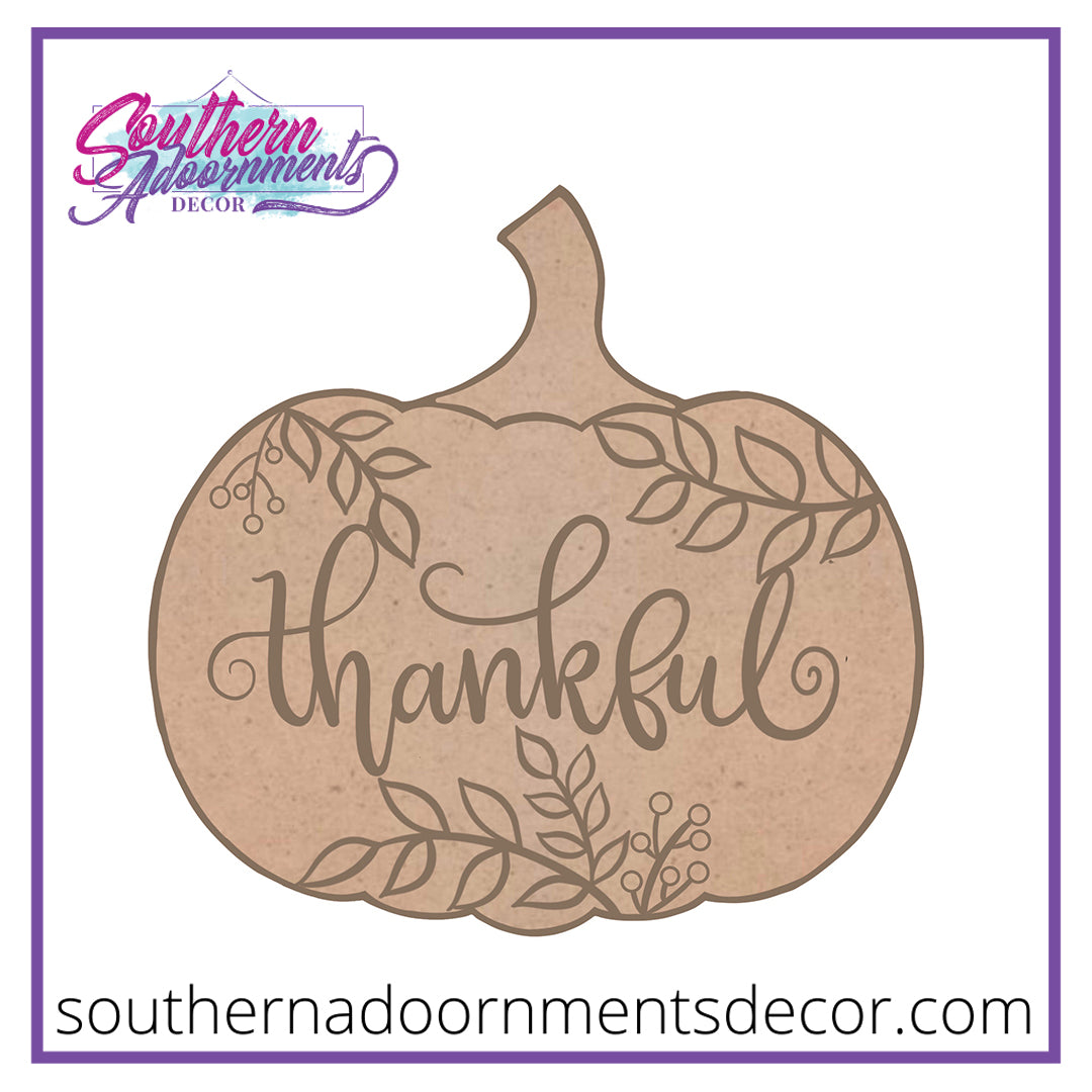 Thankful Pumpkin Blank