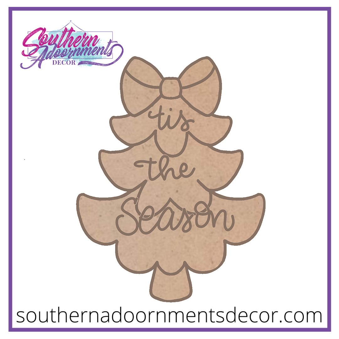 Christmas Tree Wooden BLANK