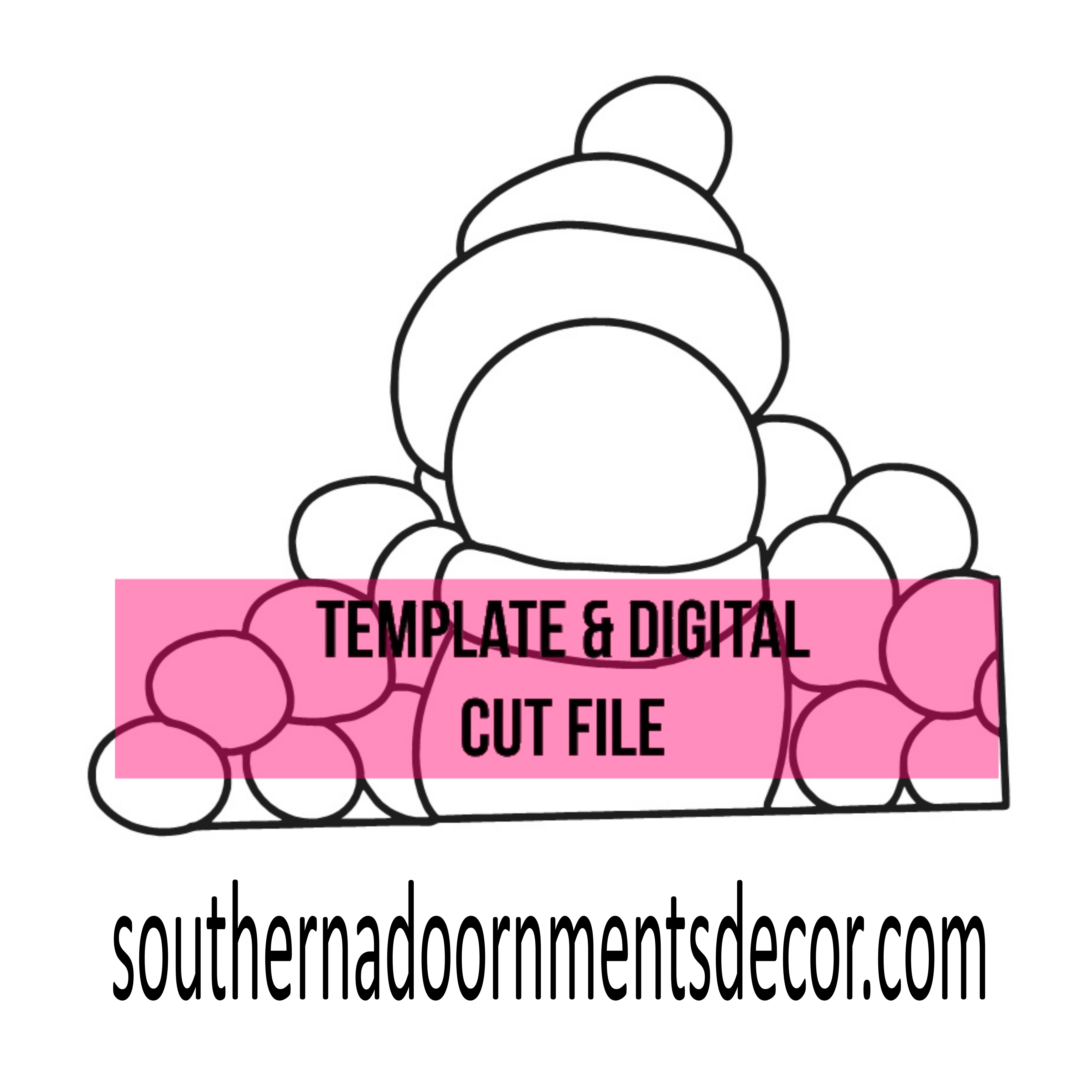 Truck Attachments Group 2 Template & Digital Cut File