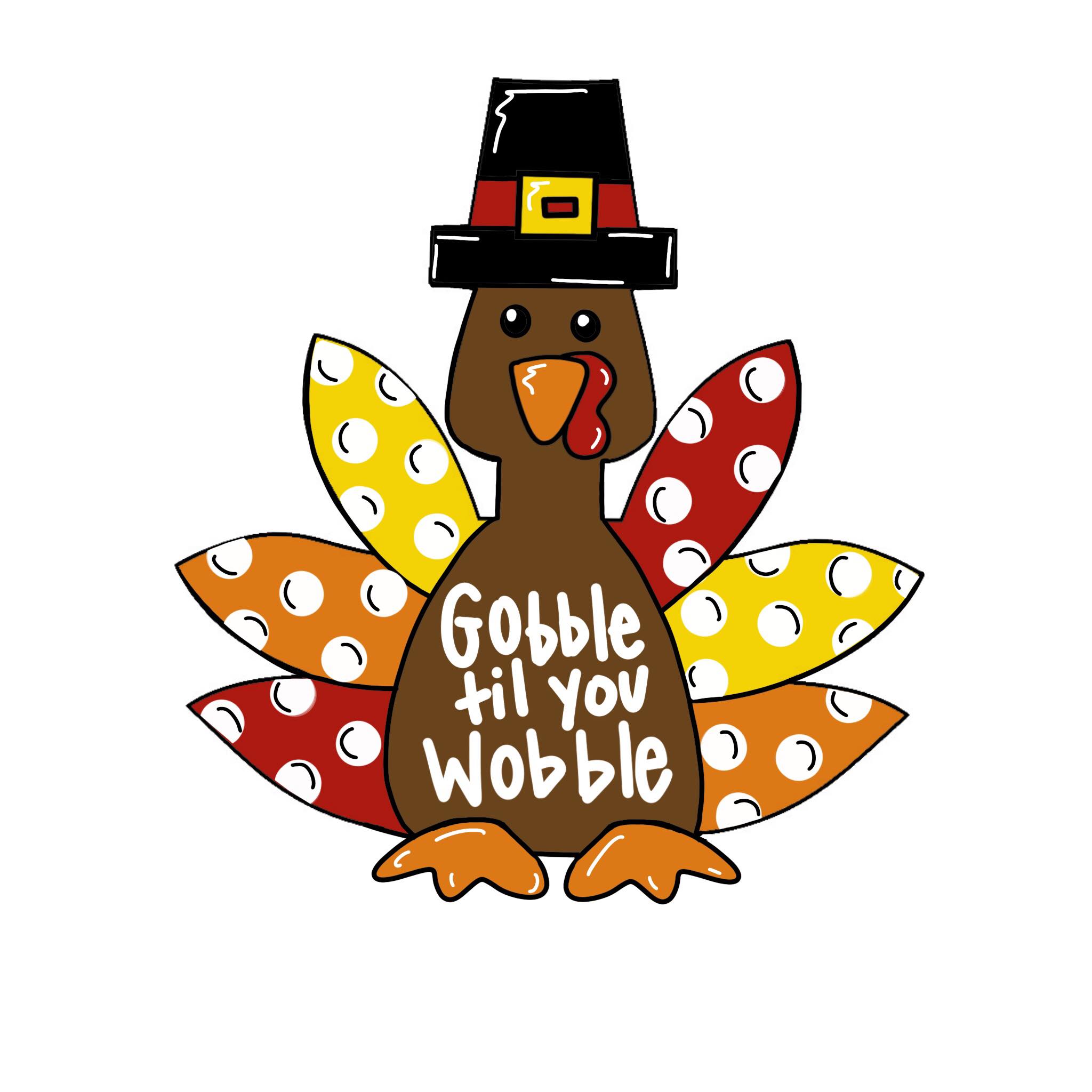 Turkey Gobbler Template