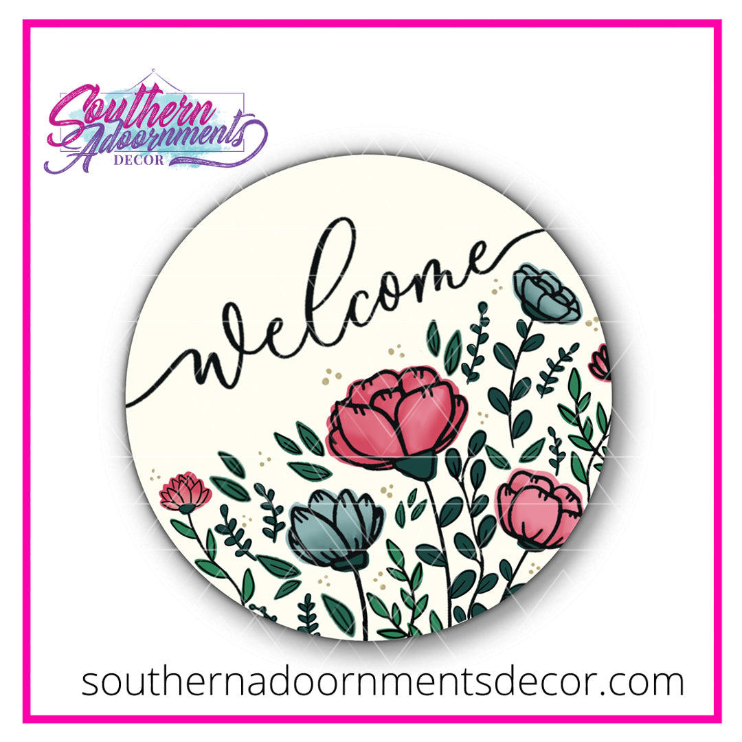 Welcome in Bloom BLANK