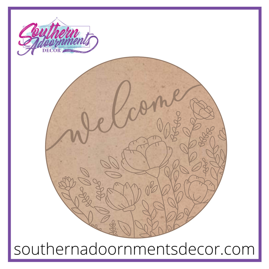 Welcome in Bloom BLANK