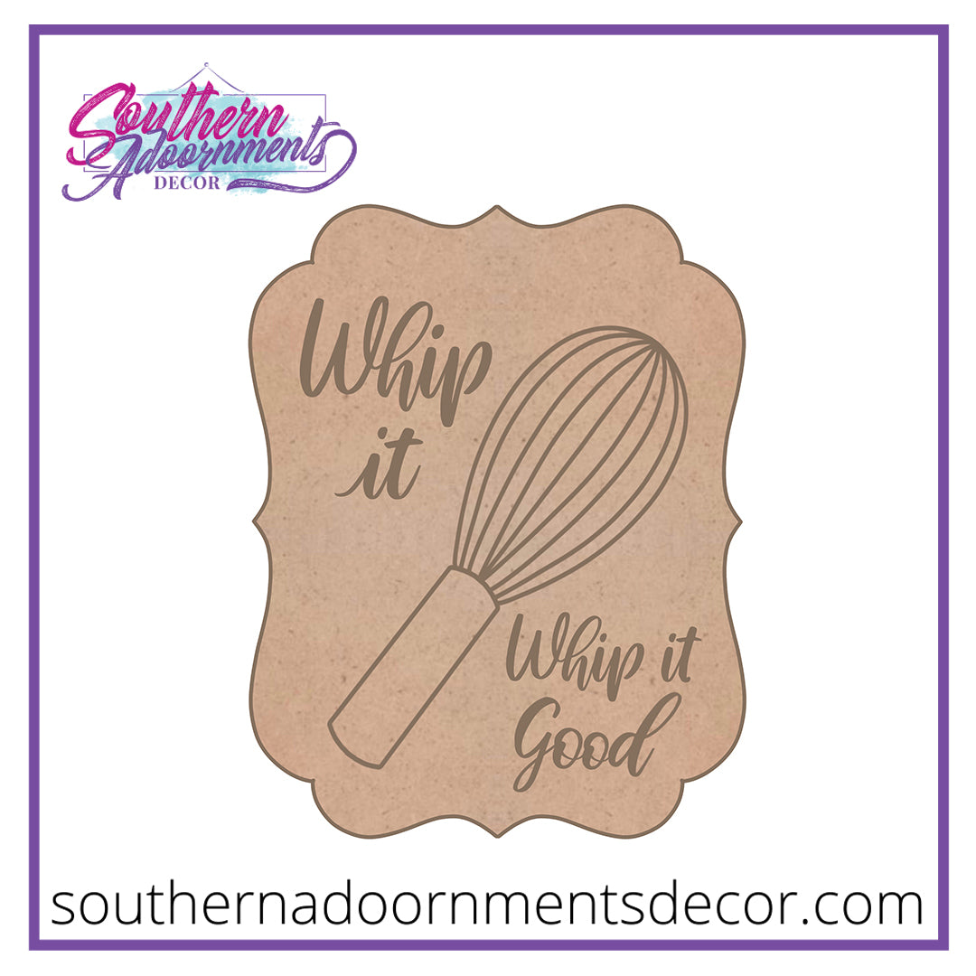 Whip It Good Blank