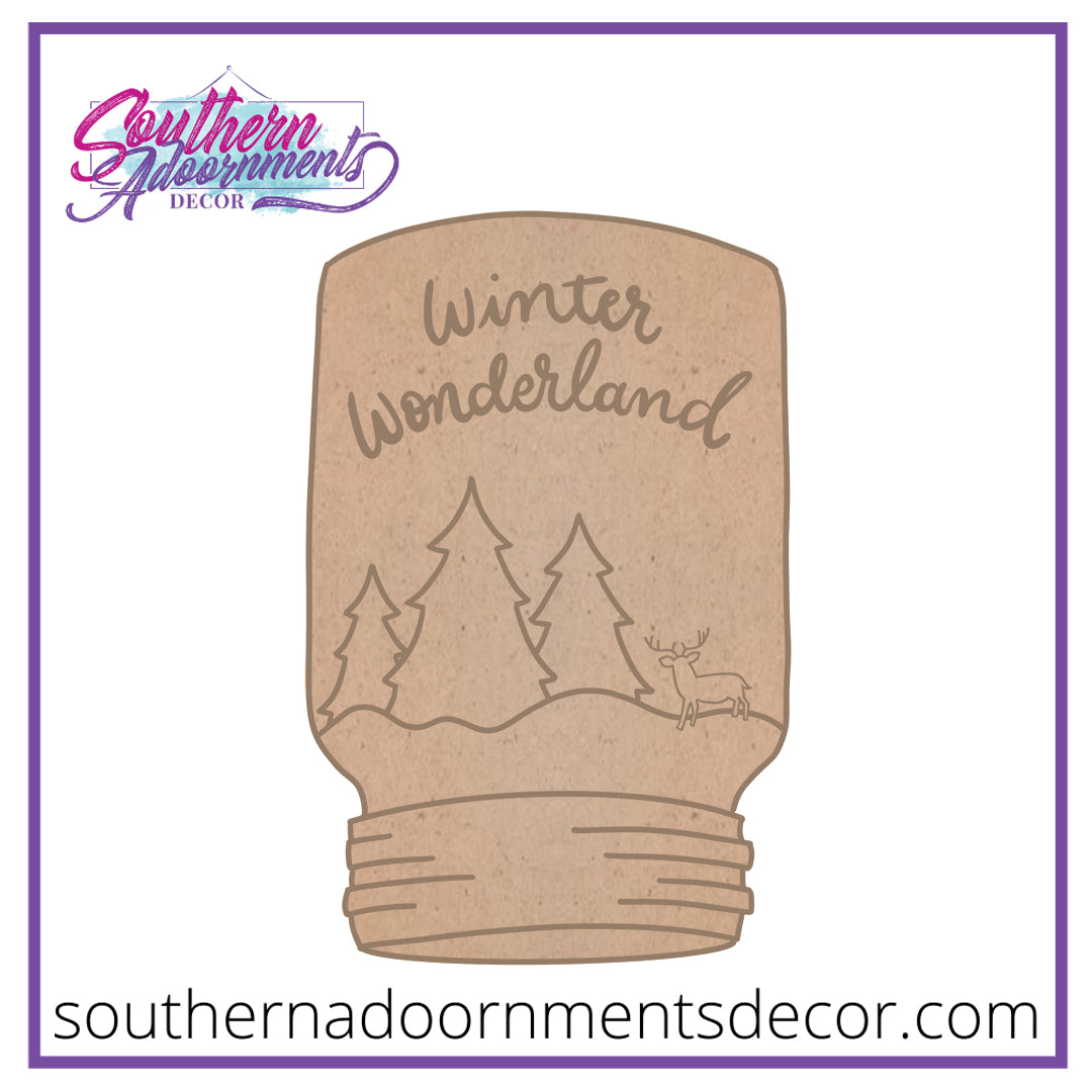 Winter Wonderland Blank