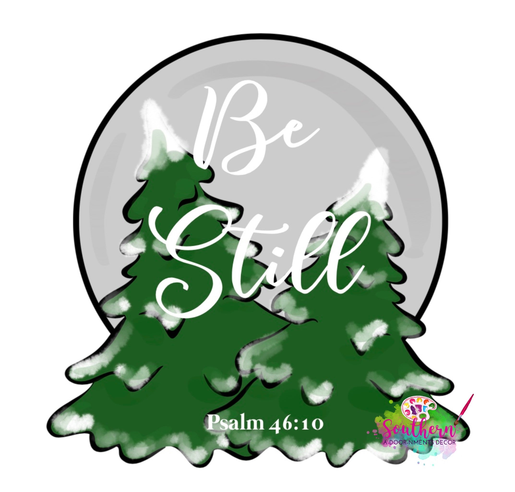 Winter Trees Template & Digital Cut File