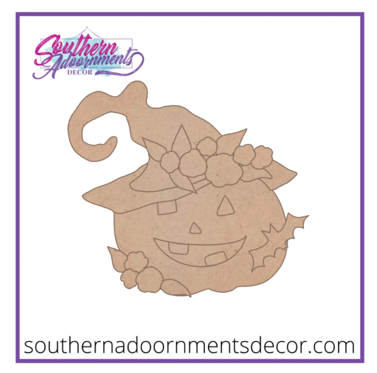 Witchy Pumpkin BLANK
