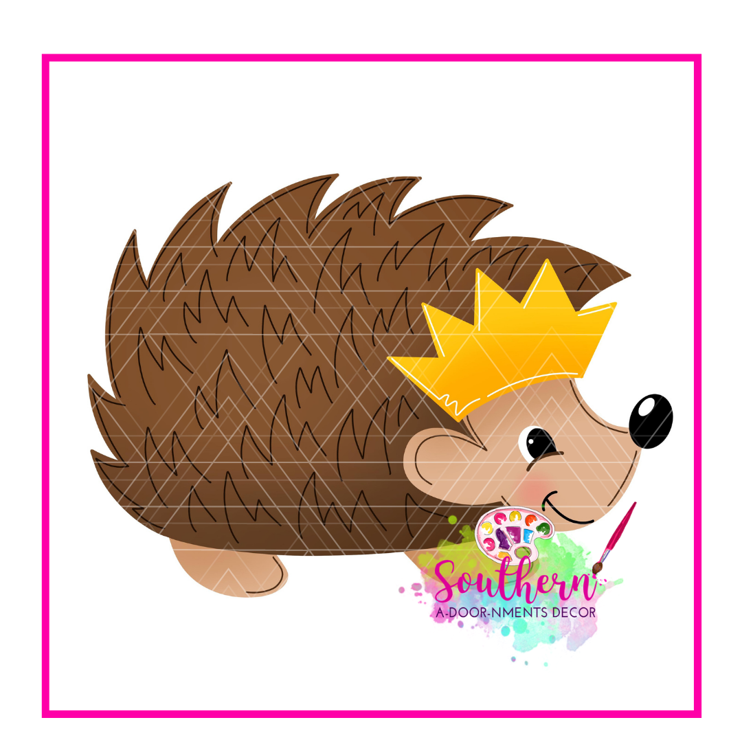 Crowned Hedgehog Blank