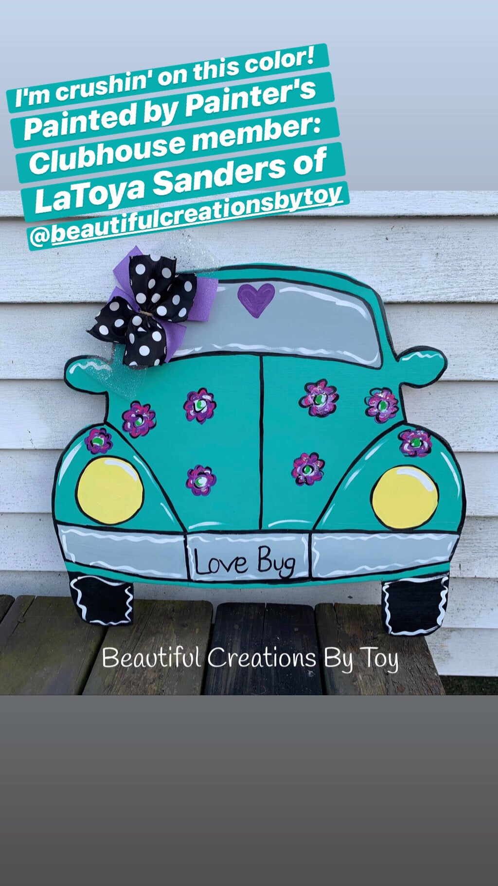 Beetle Bug Template & Digital Cut File