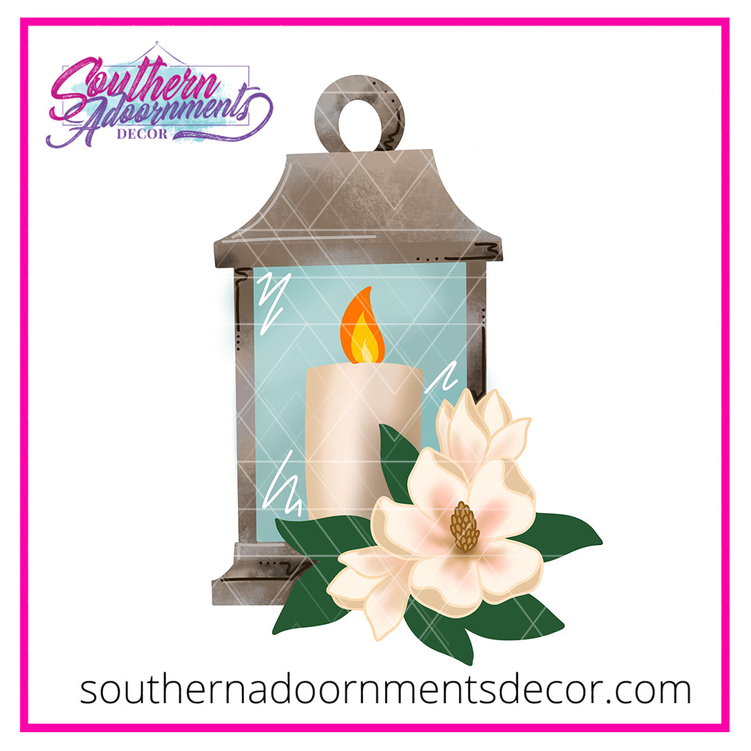 Magnolia Lantern Blank