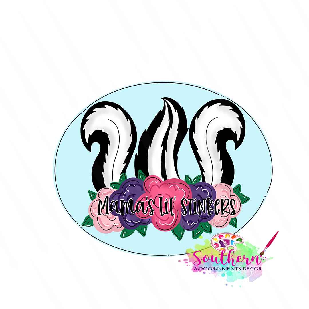 Lil Stinkers Template & Digital Cut File