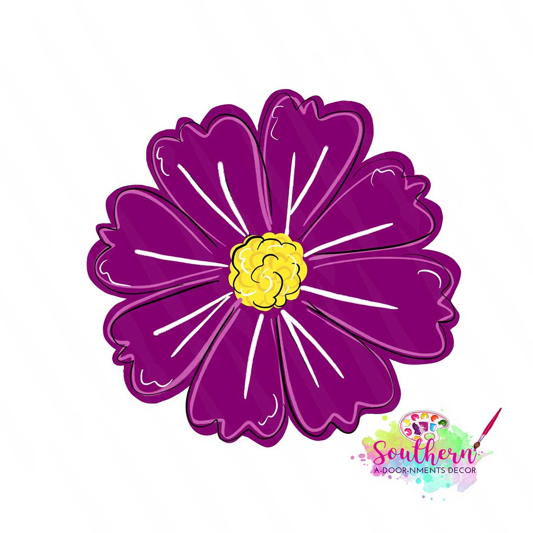 Violet Template & Digital Cut File