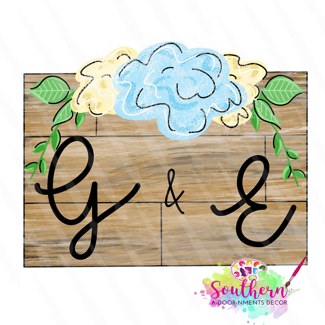 Wedding Sign Board Template & Digital Cut File