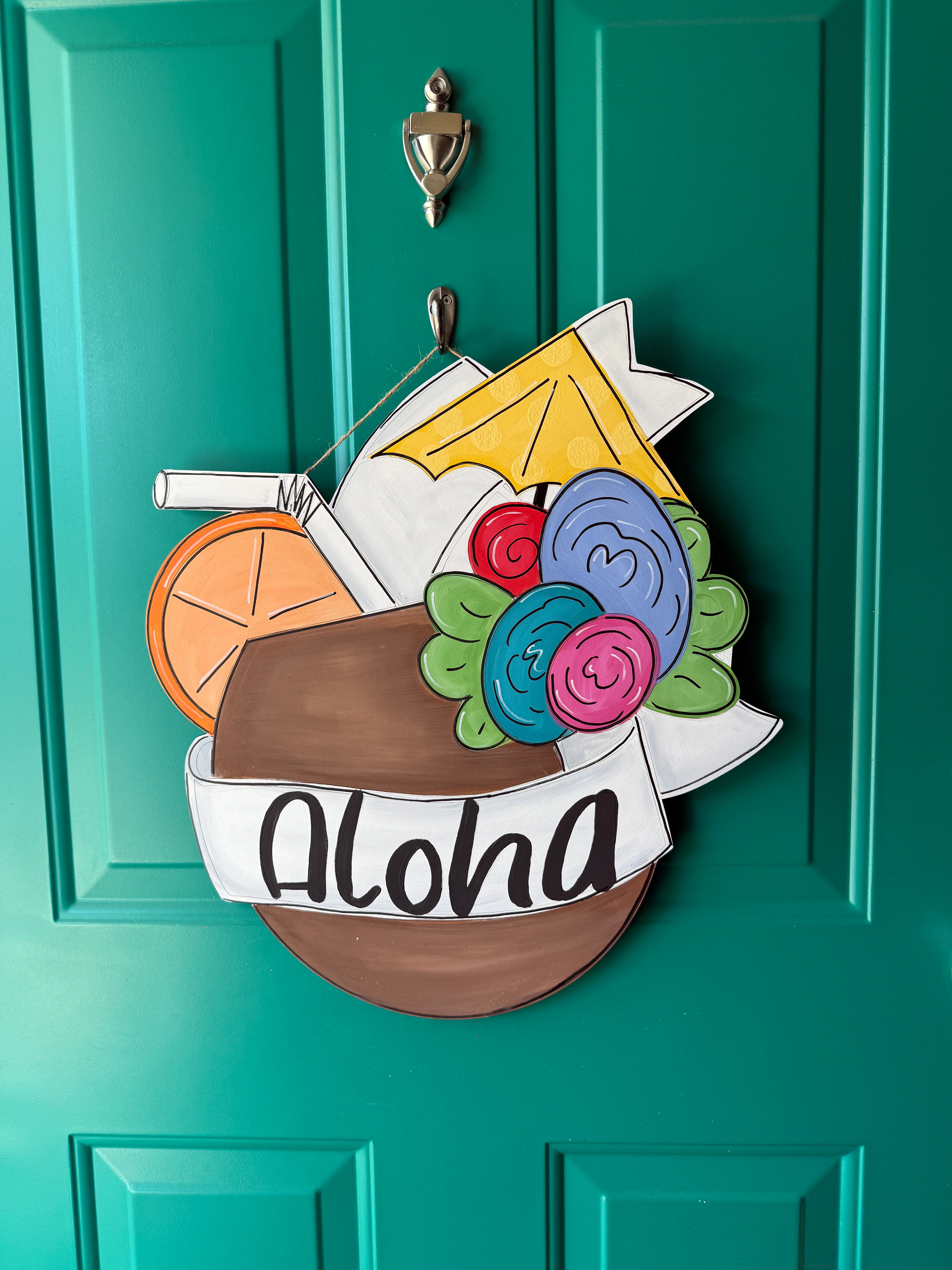 Aloha Drink Wooden BLANK