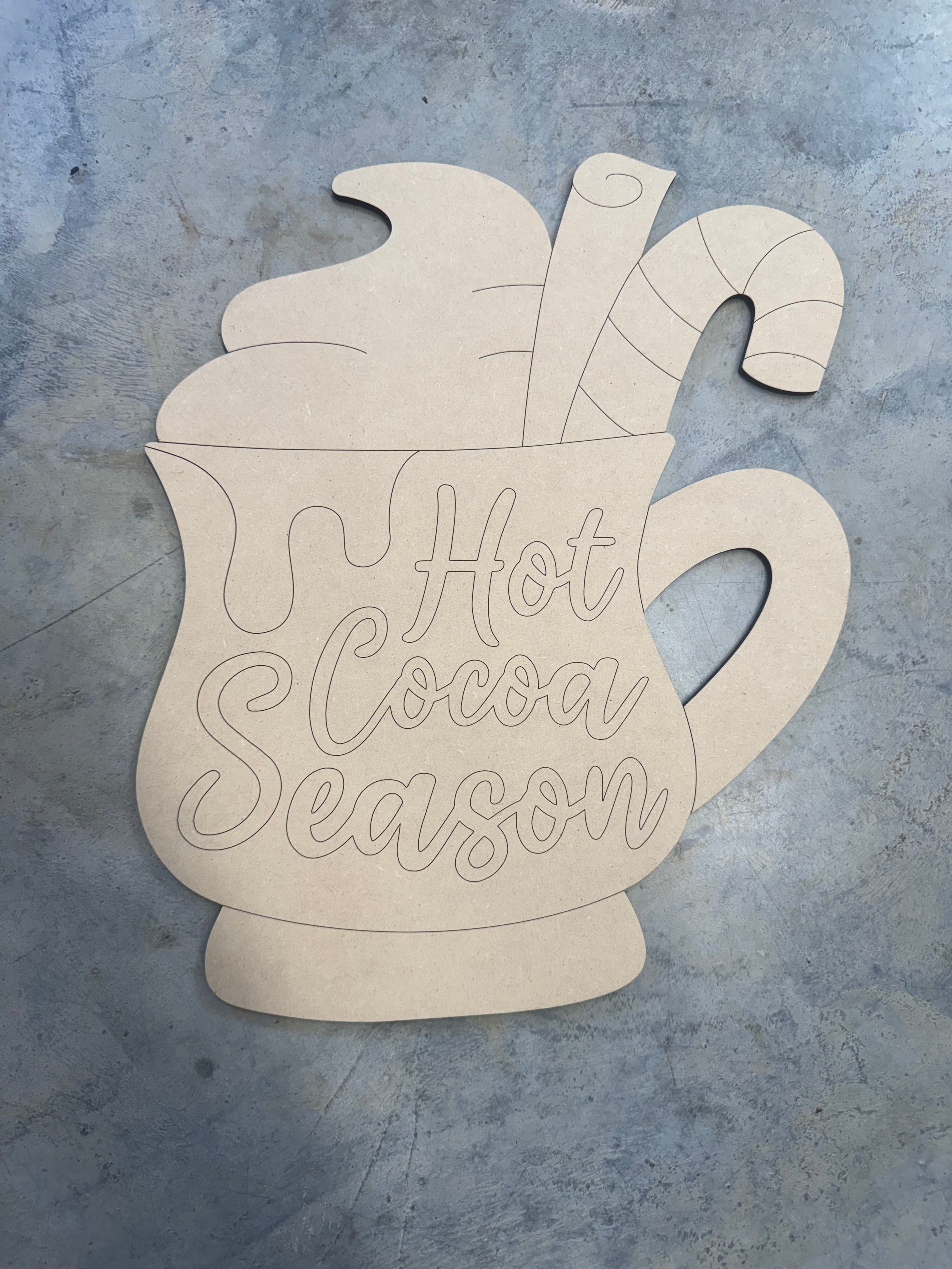 Cocoa Season Blank
