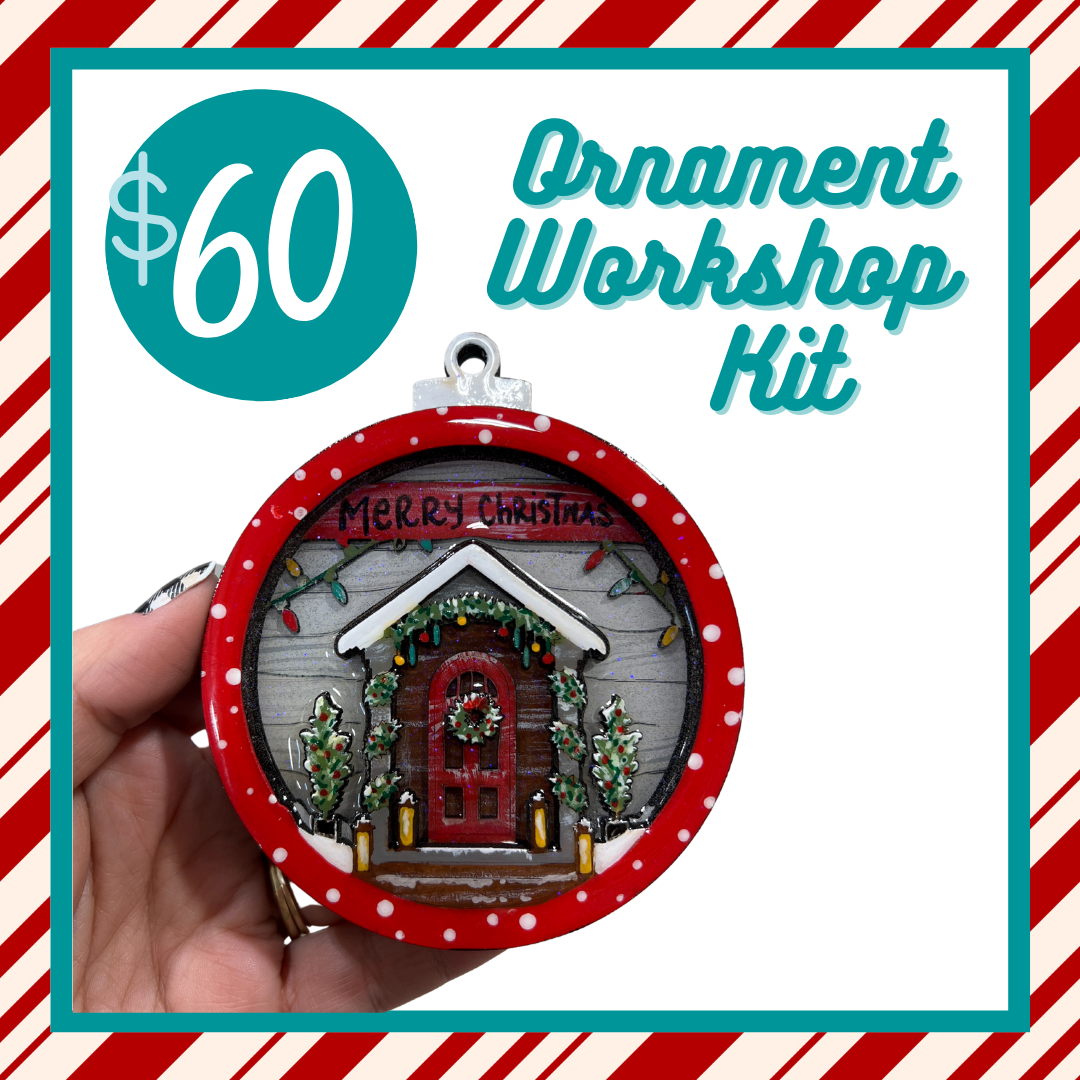 Winter Workshop 2023 Layered Ornament Kit