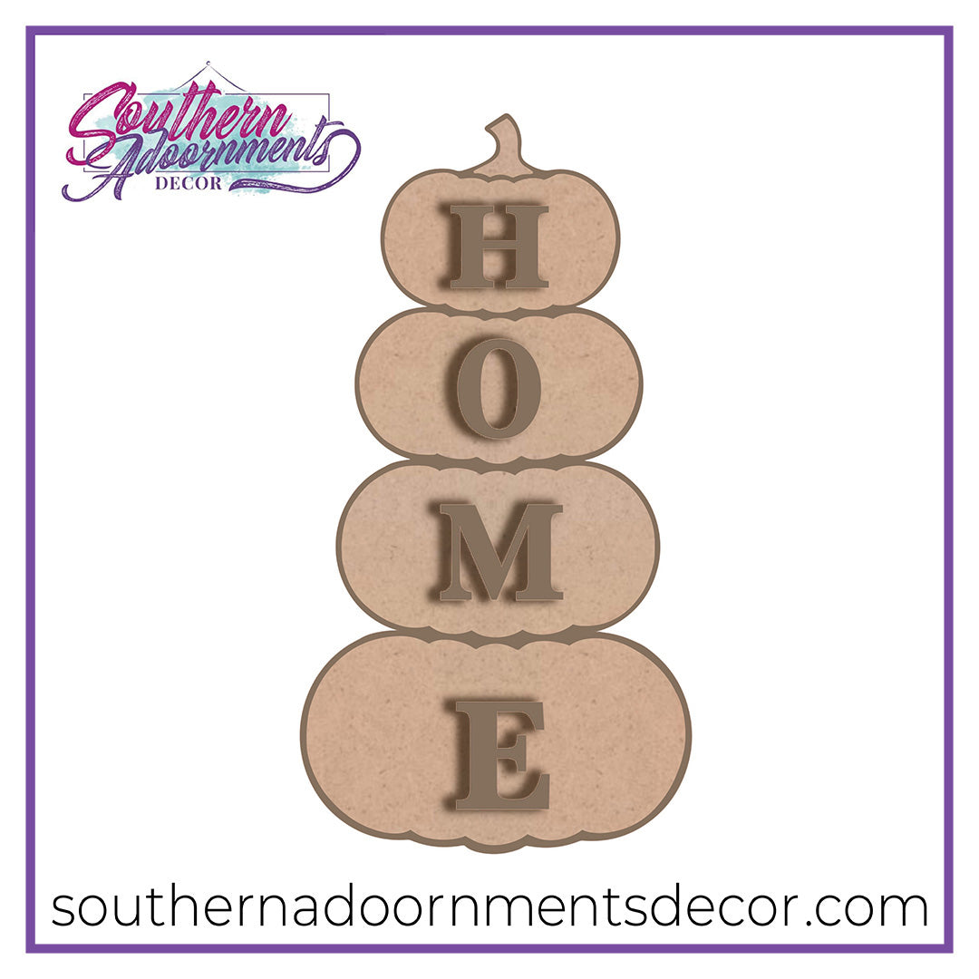 HOME Pumpkin Stack Blank