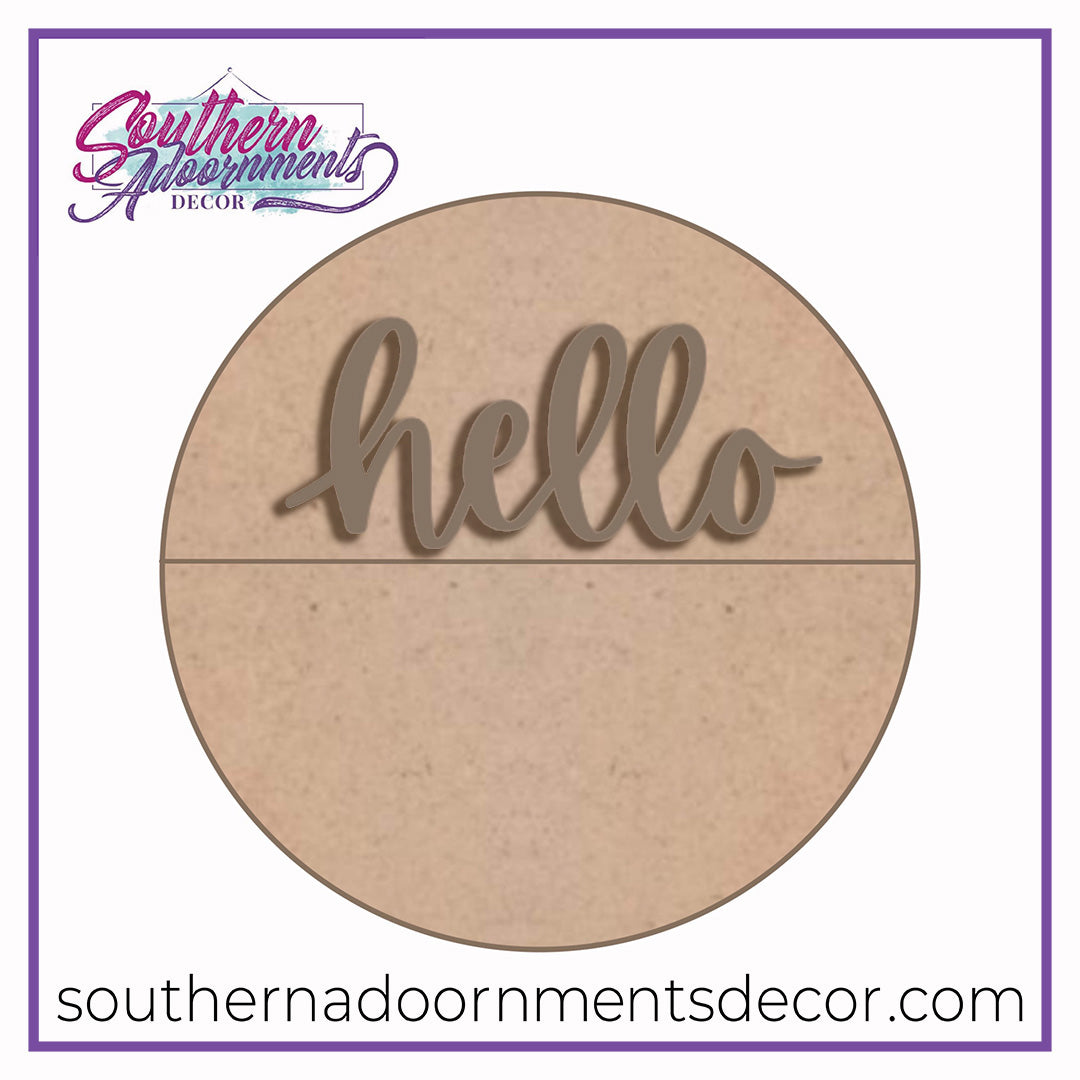 Versatile Split Round Blank