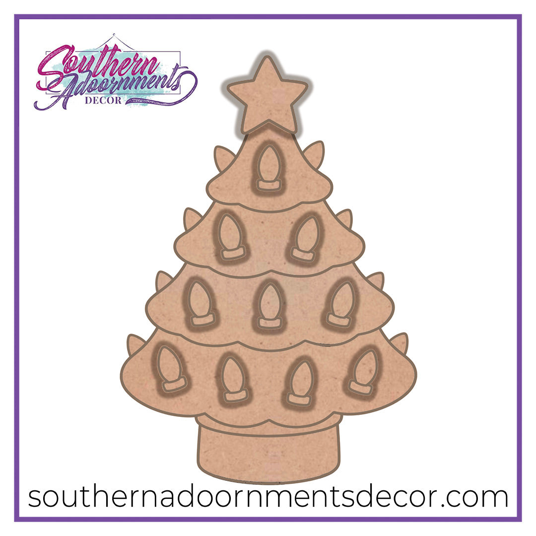 Vintage Ceramic Tree Blank