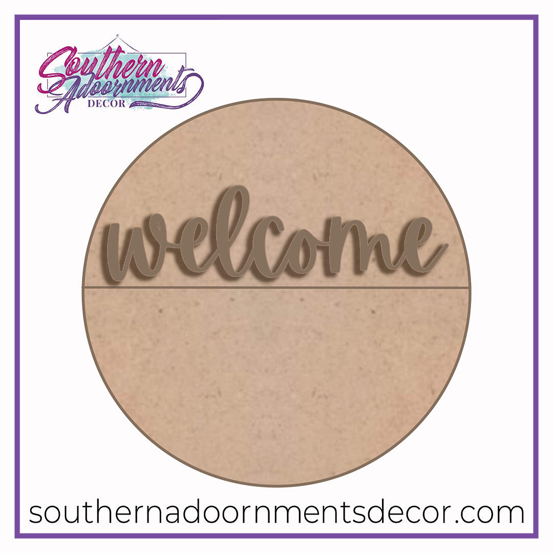 Versatile Split Round Blank