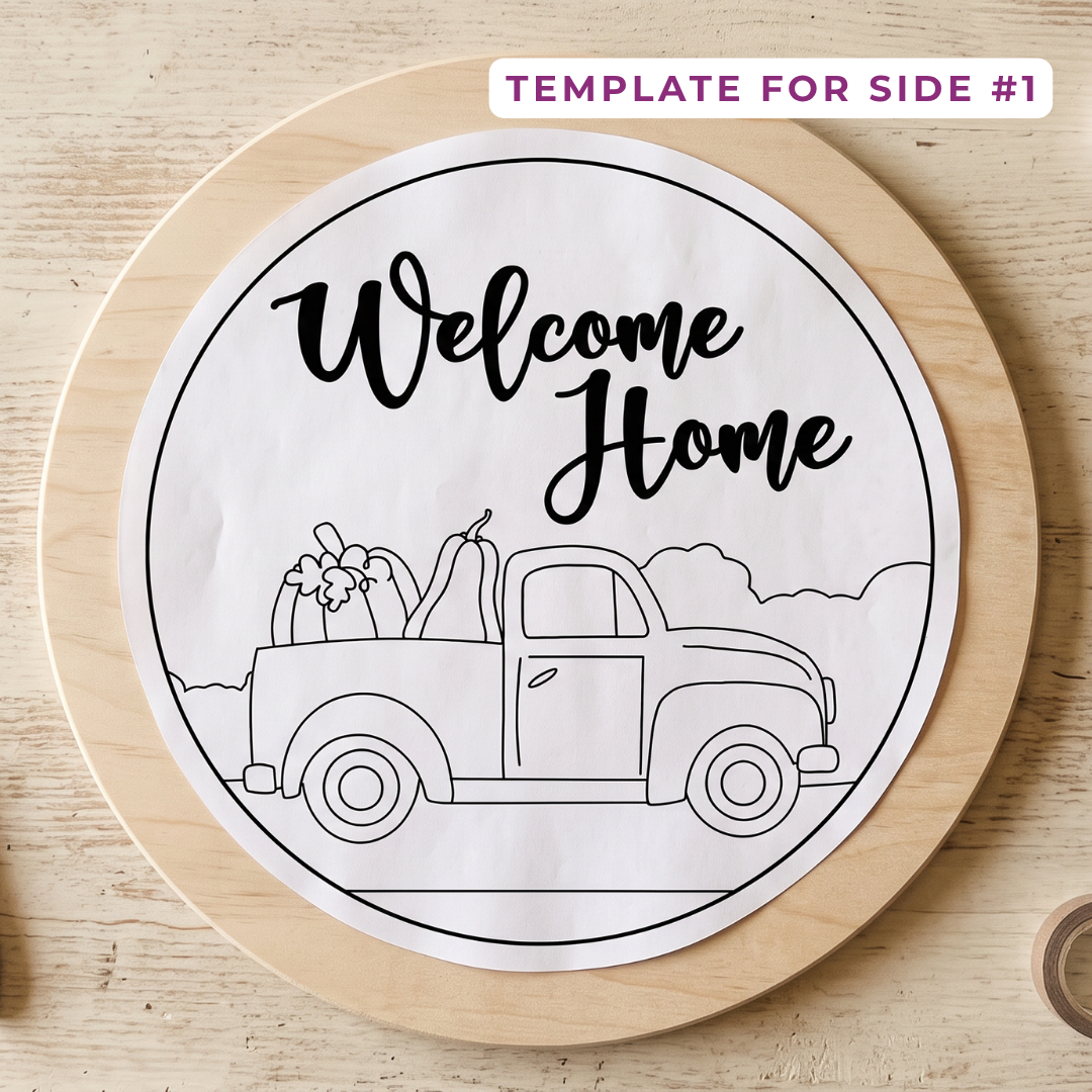 Double-Sided Holiday Door Hanger Project Kit