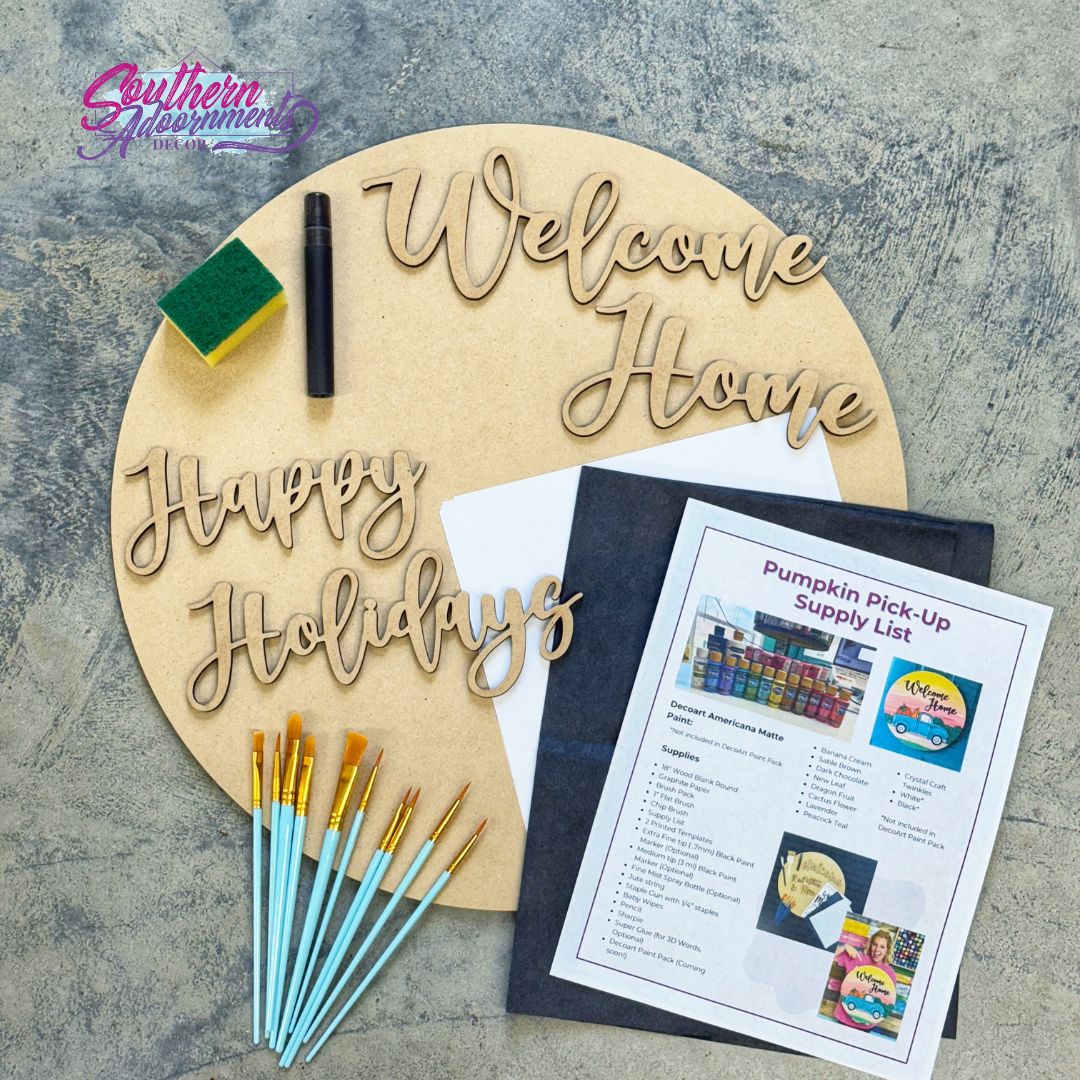 Pumpkins & Pick-Ups Project Kit