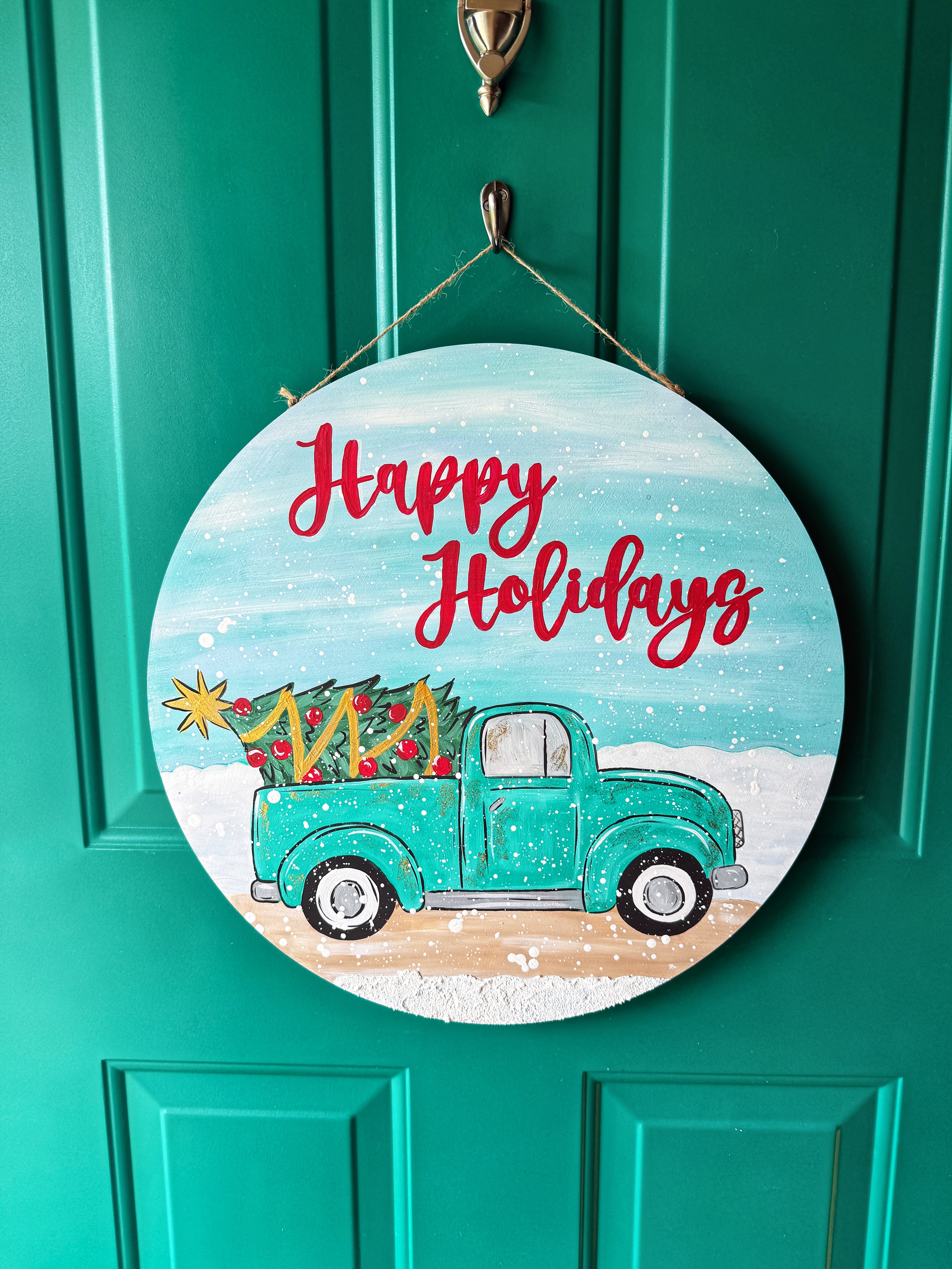 Holiday Pick-up Blank