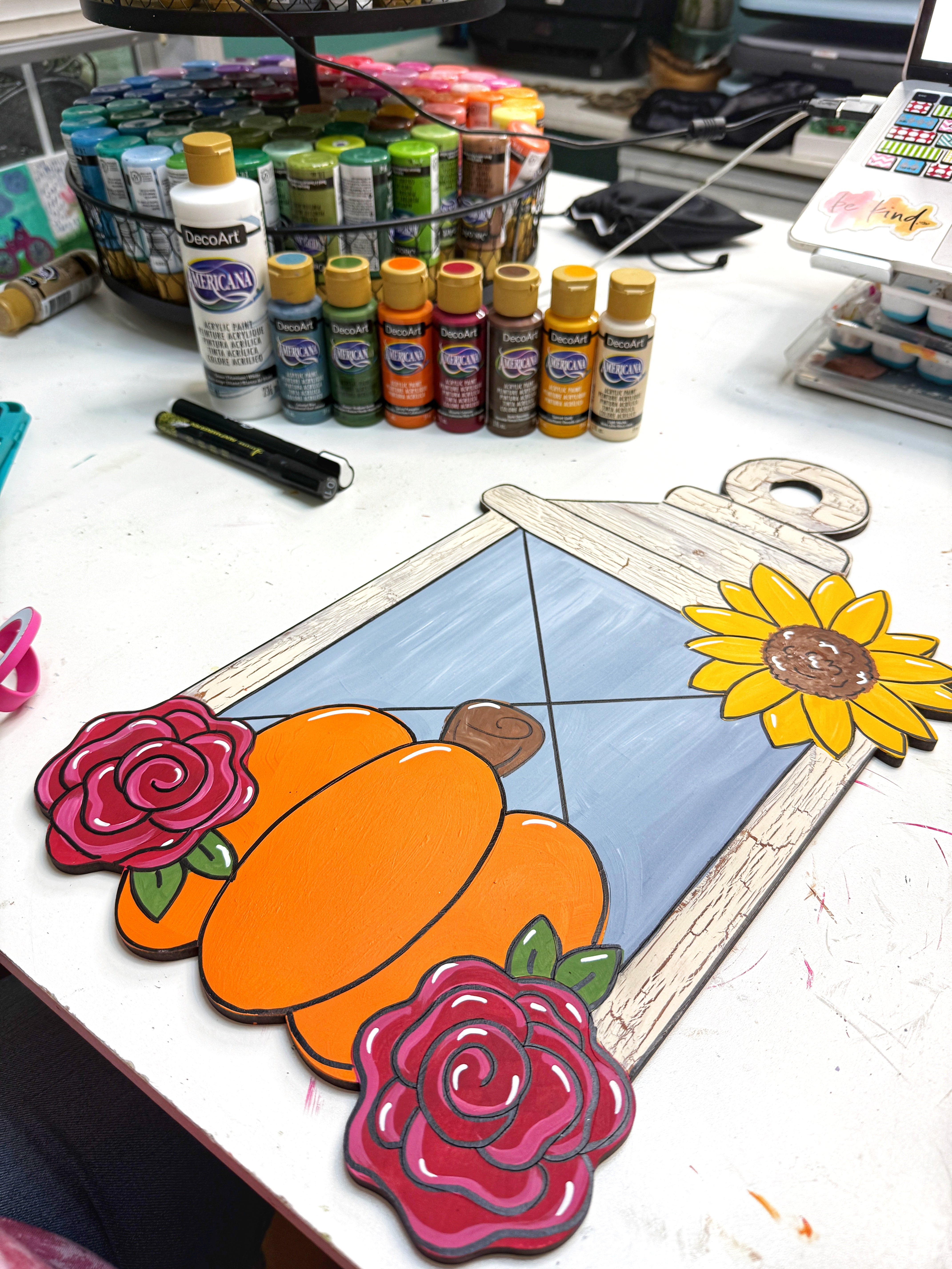 Pumpkin Lantern Blank