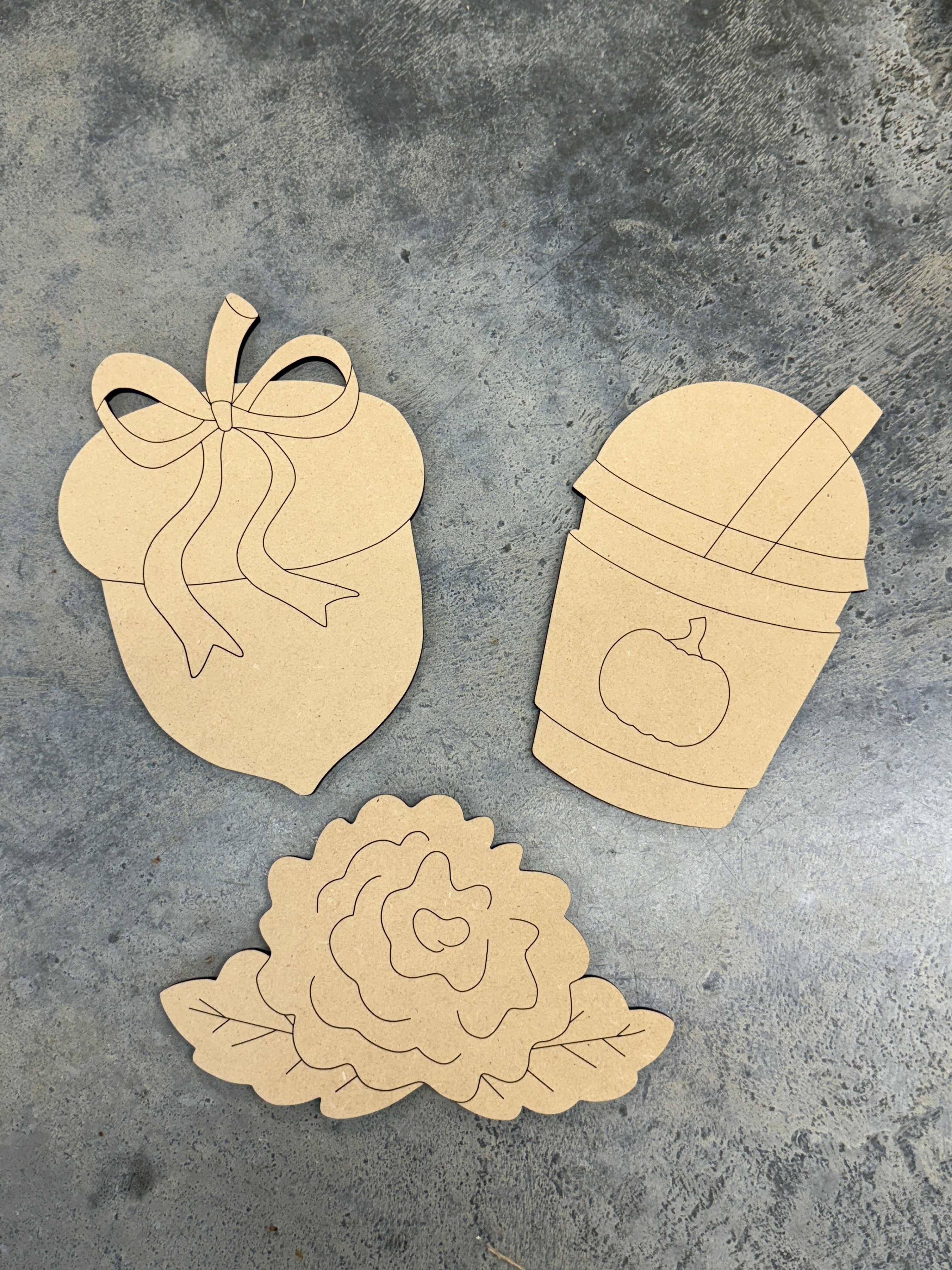 Autumn Attachment Bundle Blank