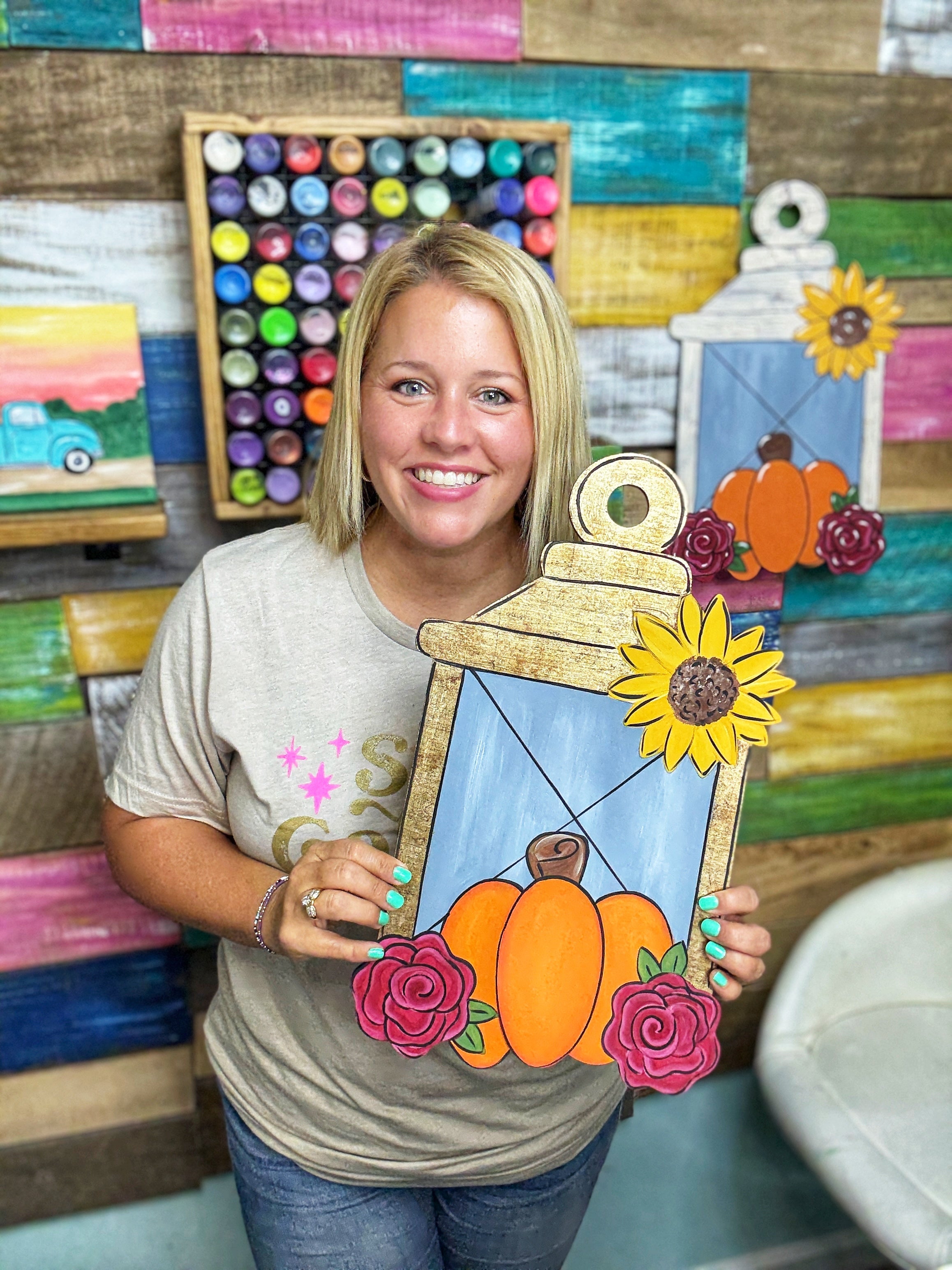 Pumpkin Lantern Blank