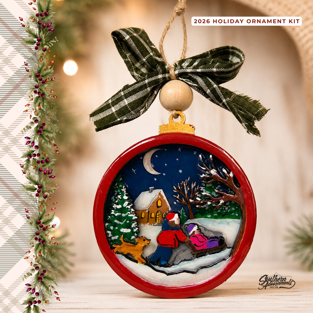 Countryside Christmas 2026 Layered Ornament Kit with Tutorial