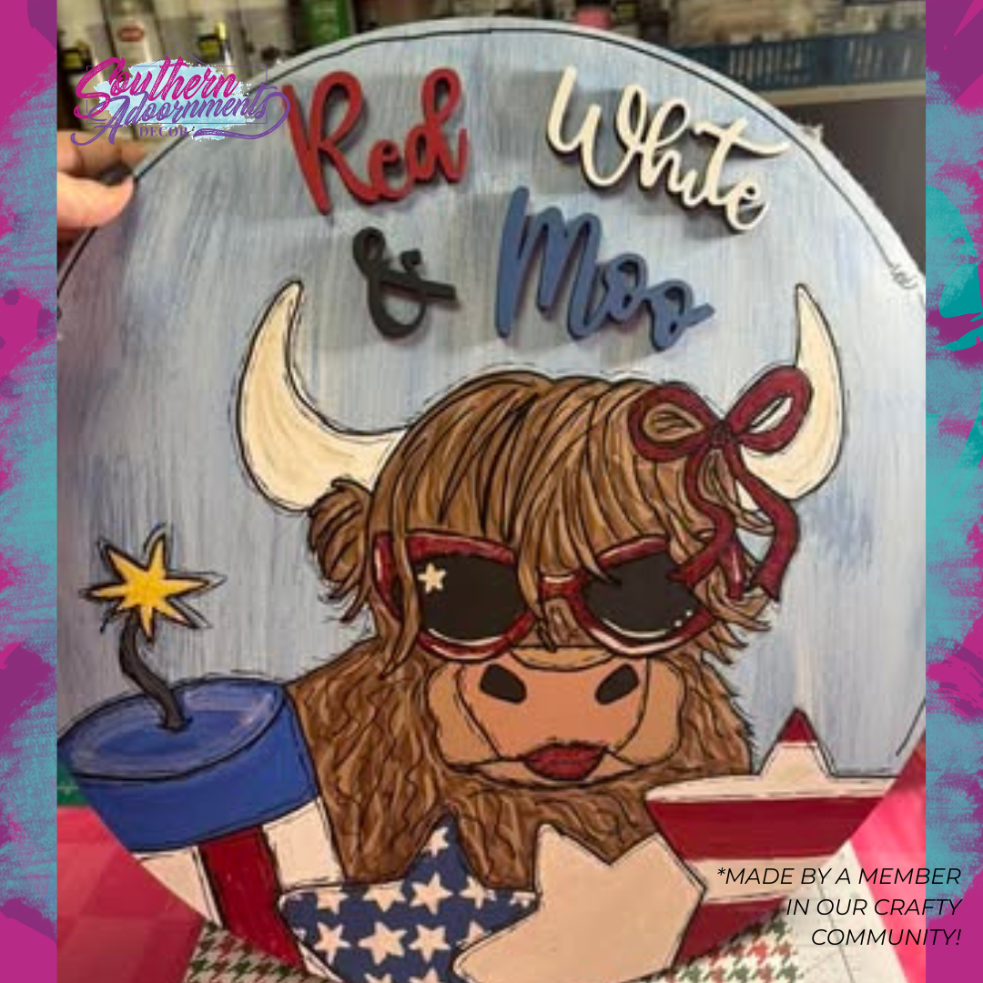 Bandana and Patriotic Lola Project Kit