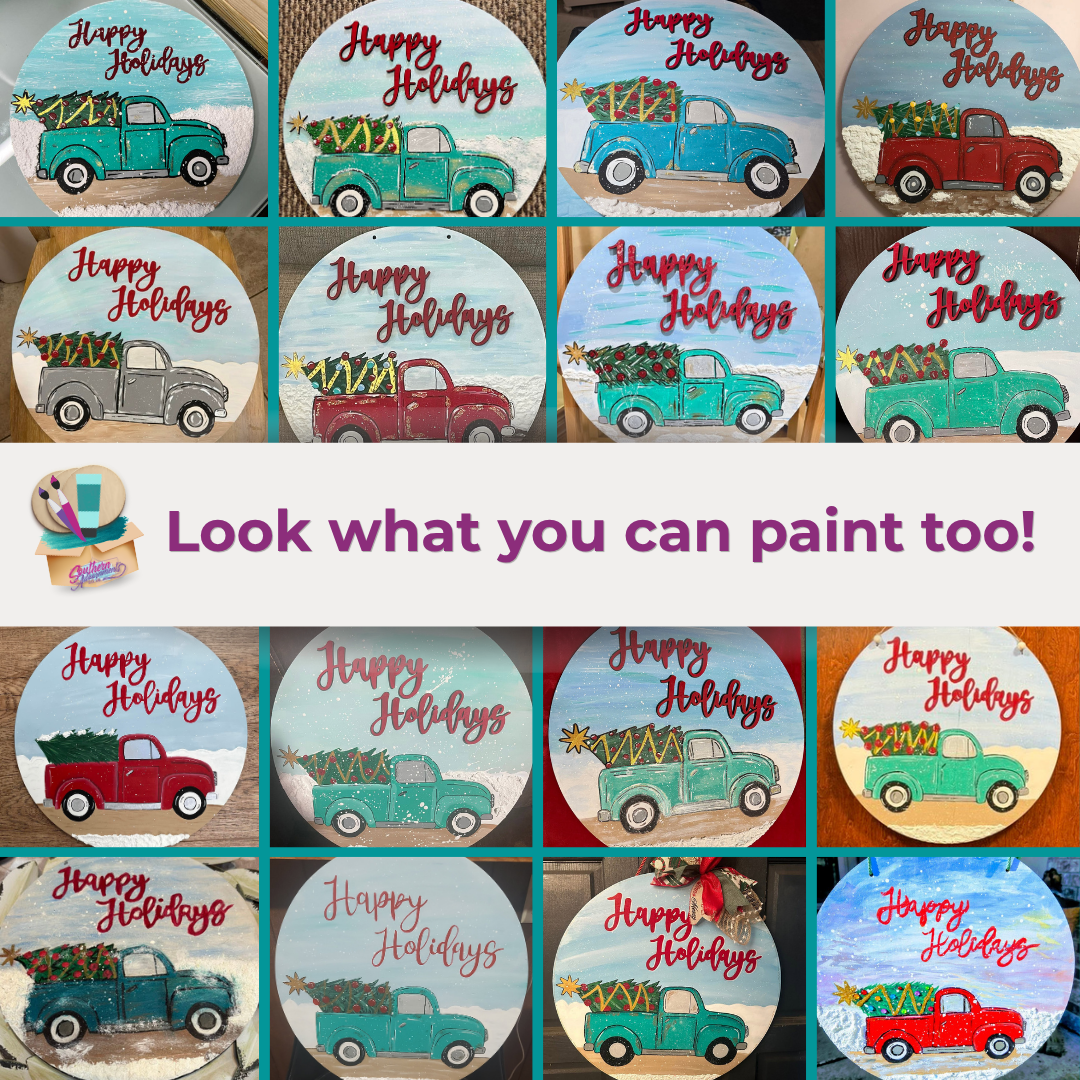 Double-Sided Holiday Door Hanger Project Kit