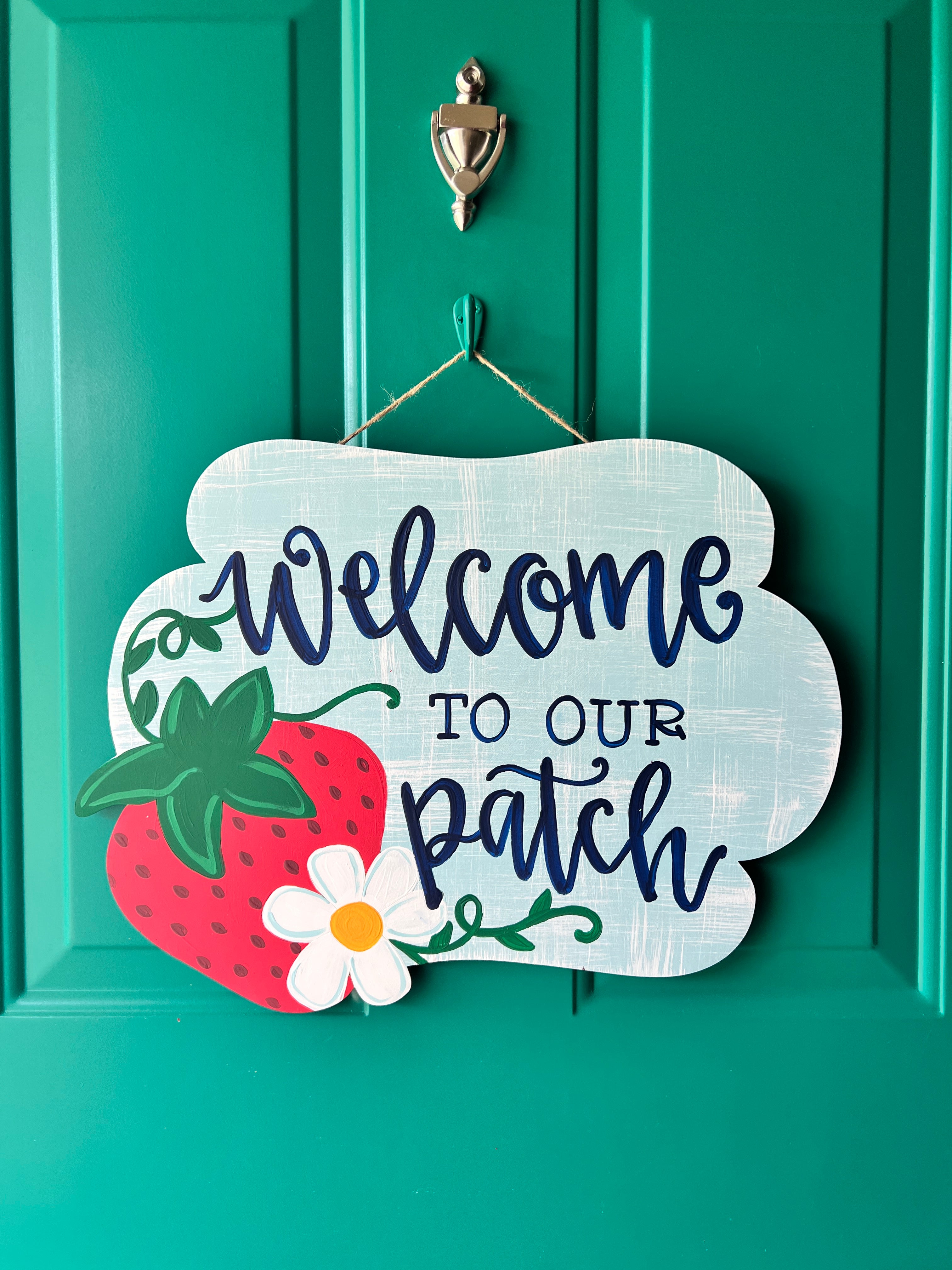 Strawberry Patch Blank