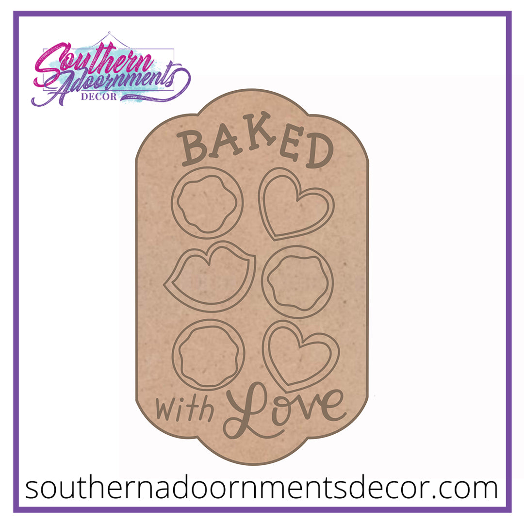 Baked with Love Blank