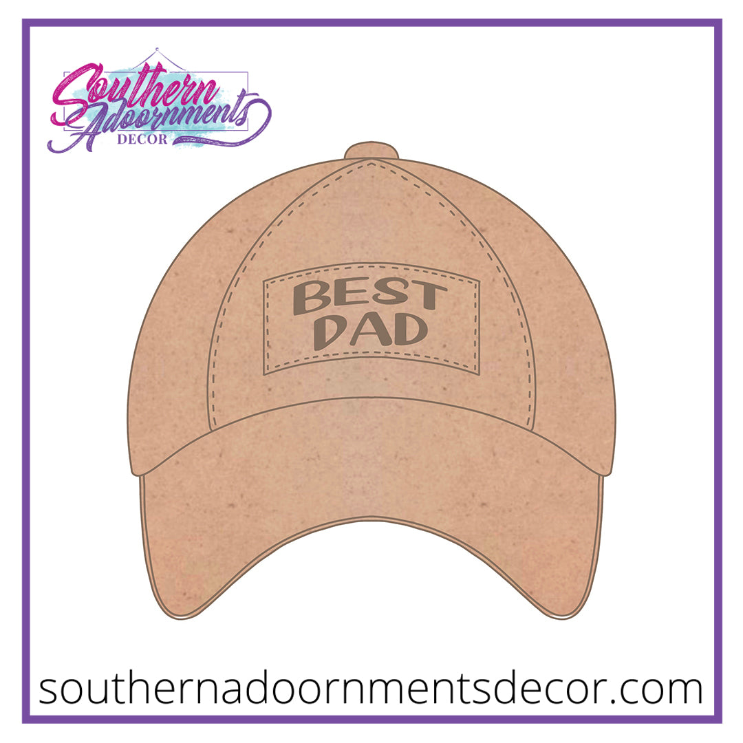Best Dad Ballcap Blank