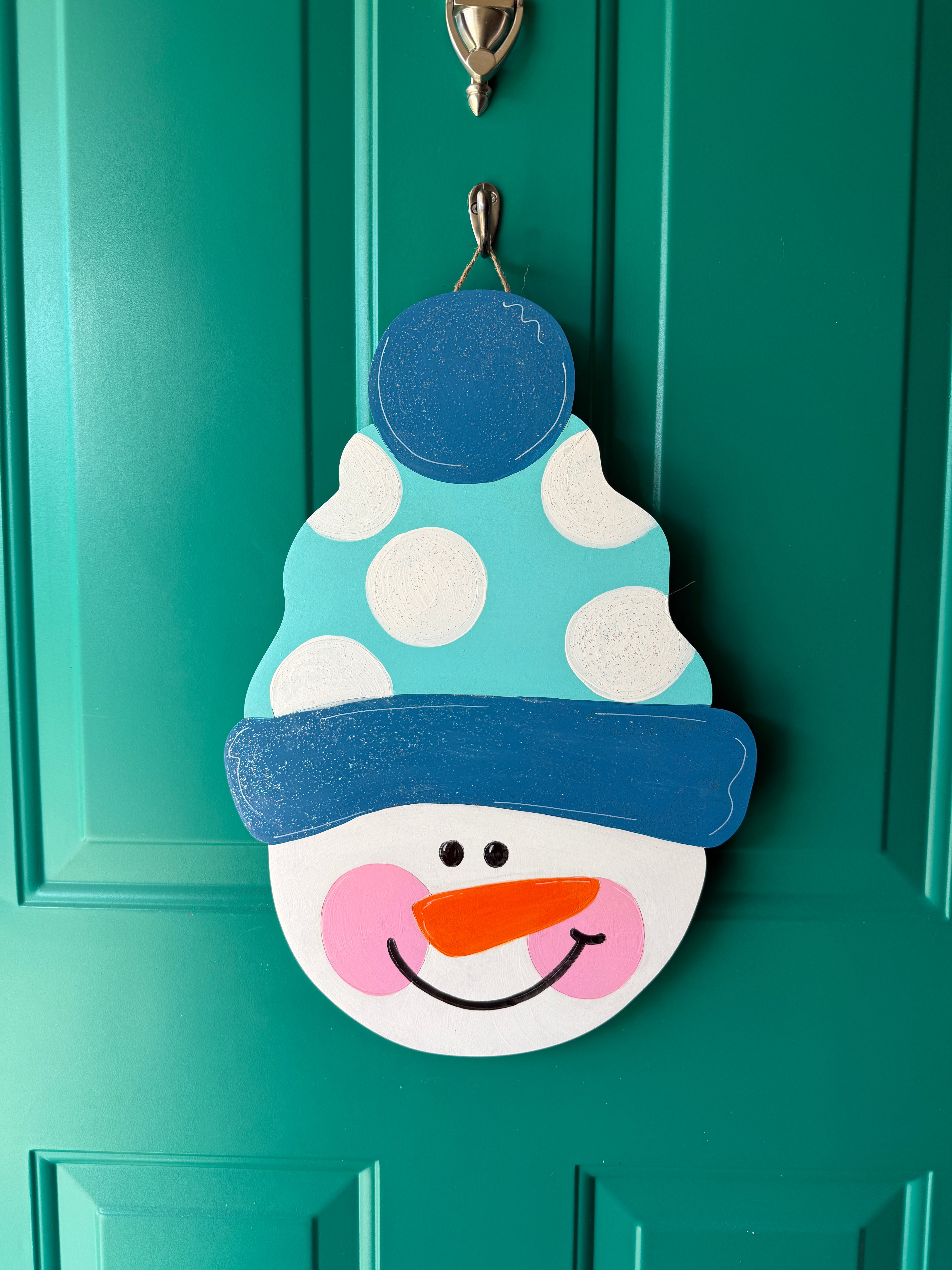Sock Cap Snowman Blank