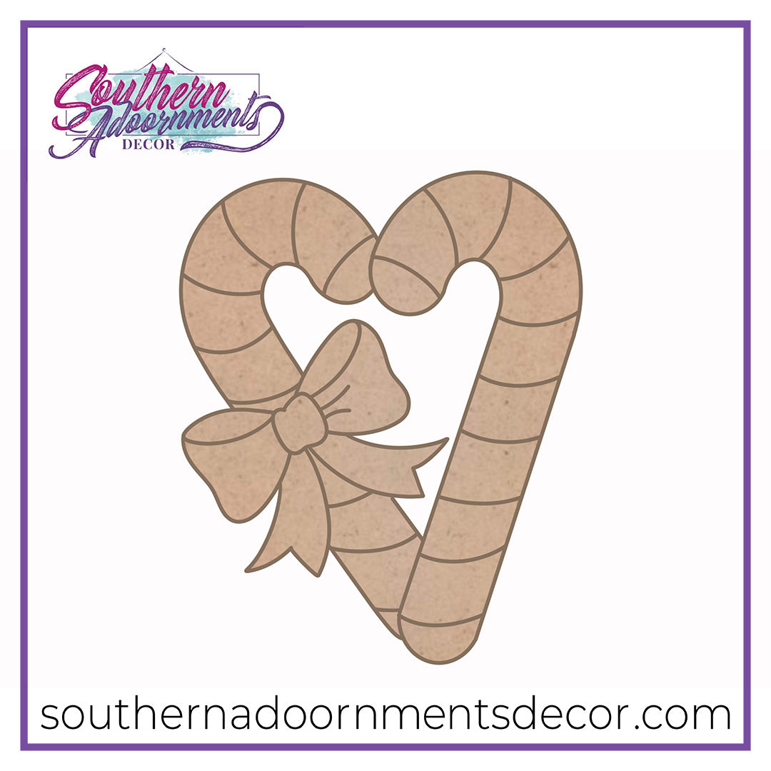 Candy Cane Pair Blank