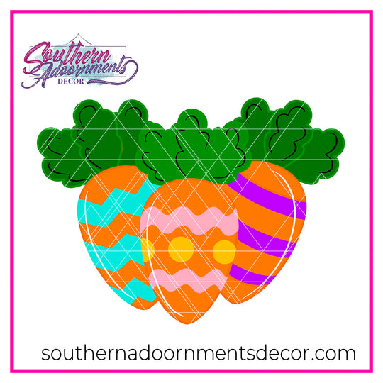Carrot Trio Template & Digital Cut File – Southern Adoornments Decor